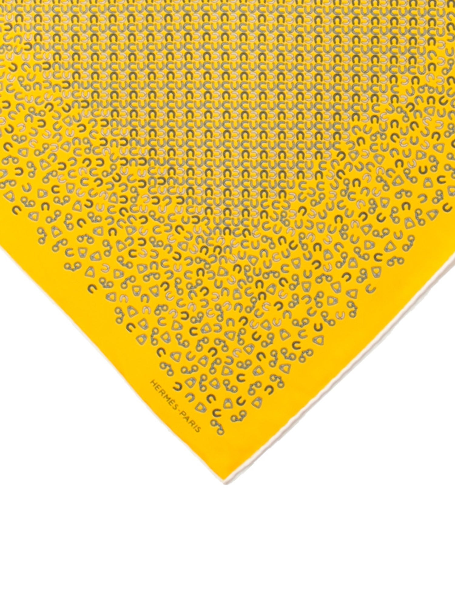 Hermès Metal en Vrac Pocket Square w/ Tags