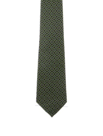 Hermès Patterned Tie