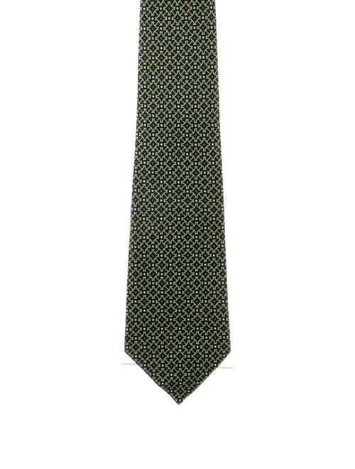 Hermès Patterned Tie