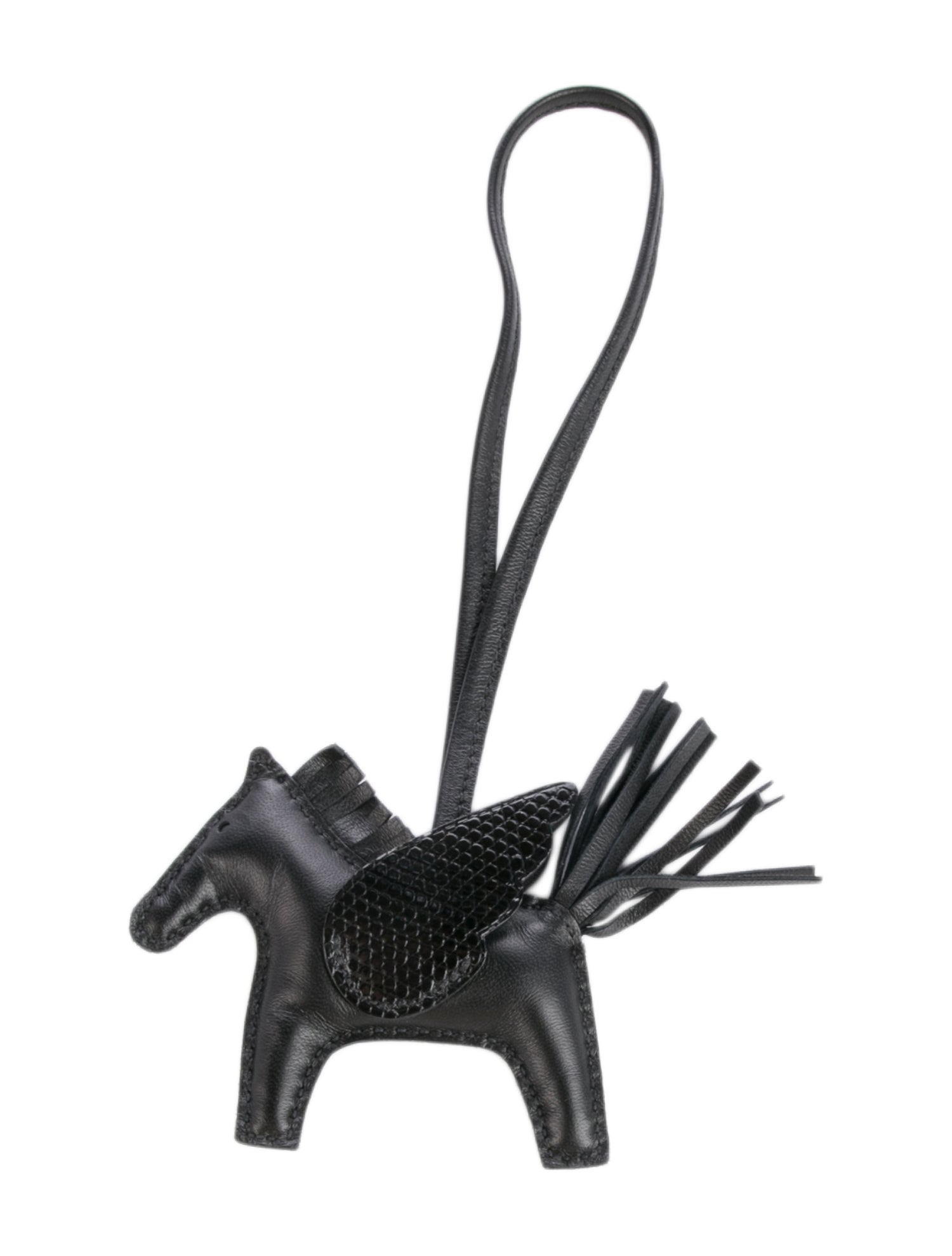 Hermès Milo & Lizard GriGri Rodeo Pegase Touch TPM Bag Charm w/Tags