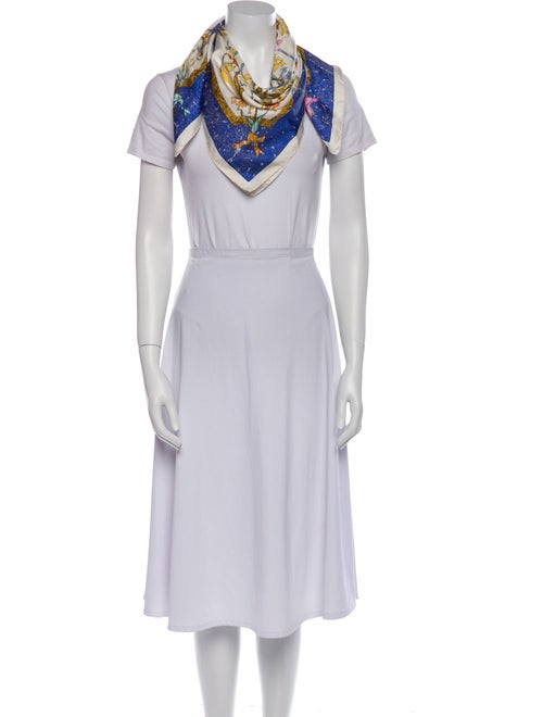 Hermès Pierre D'Orient et D'occident Silk Scarf