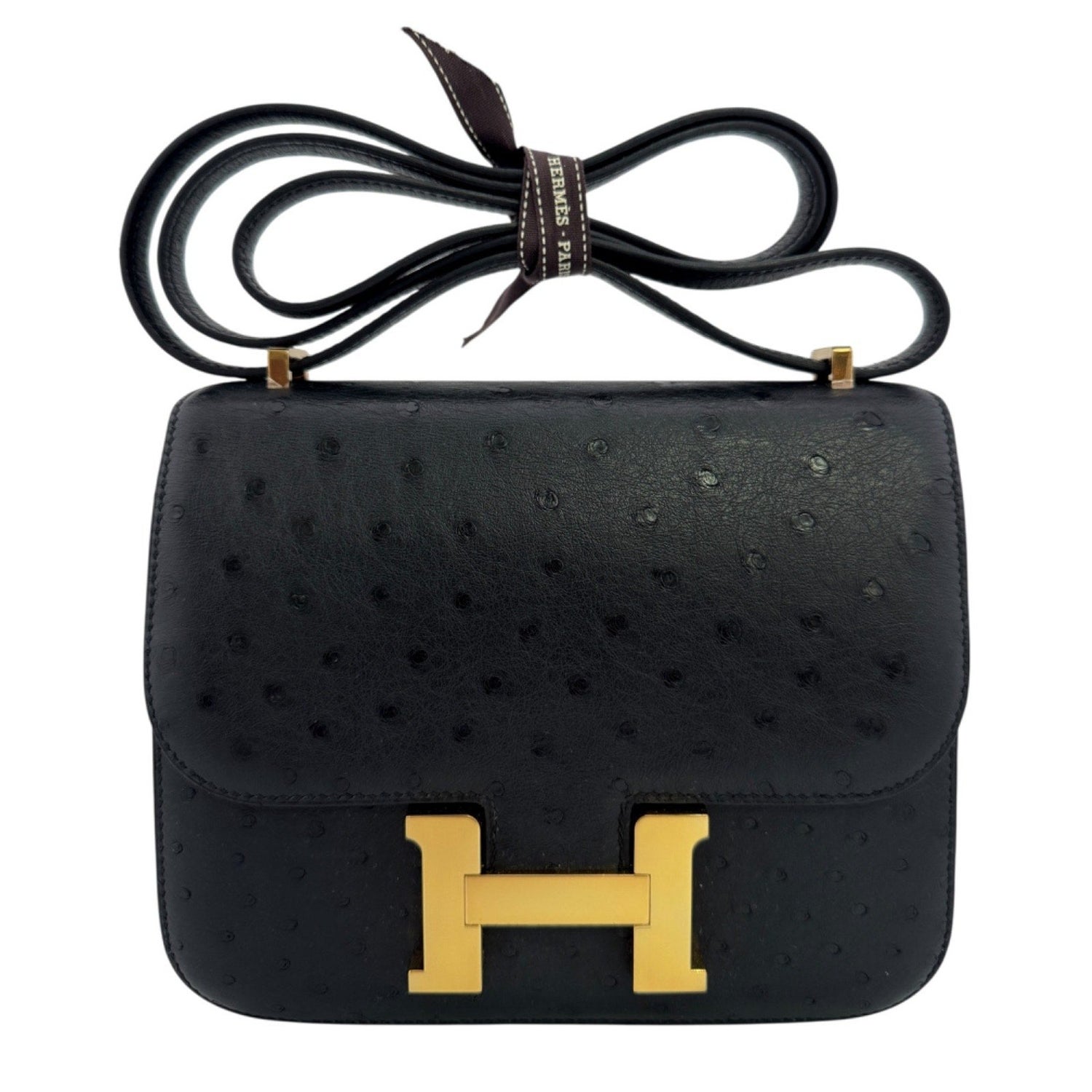 Hermès Ostrich Constance 18