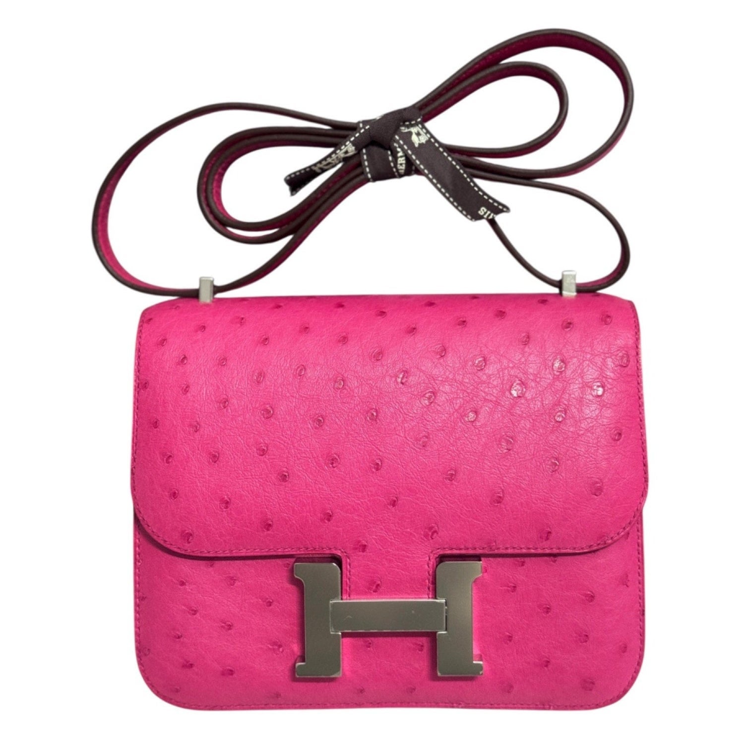 Hermès Ostrich Constance 18