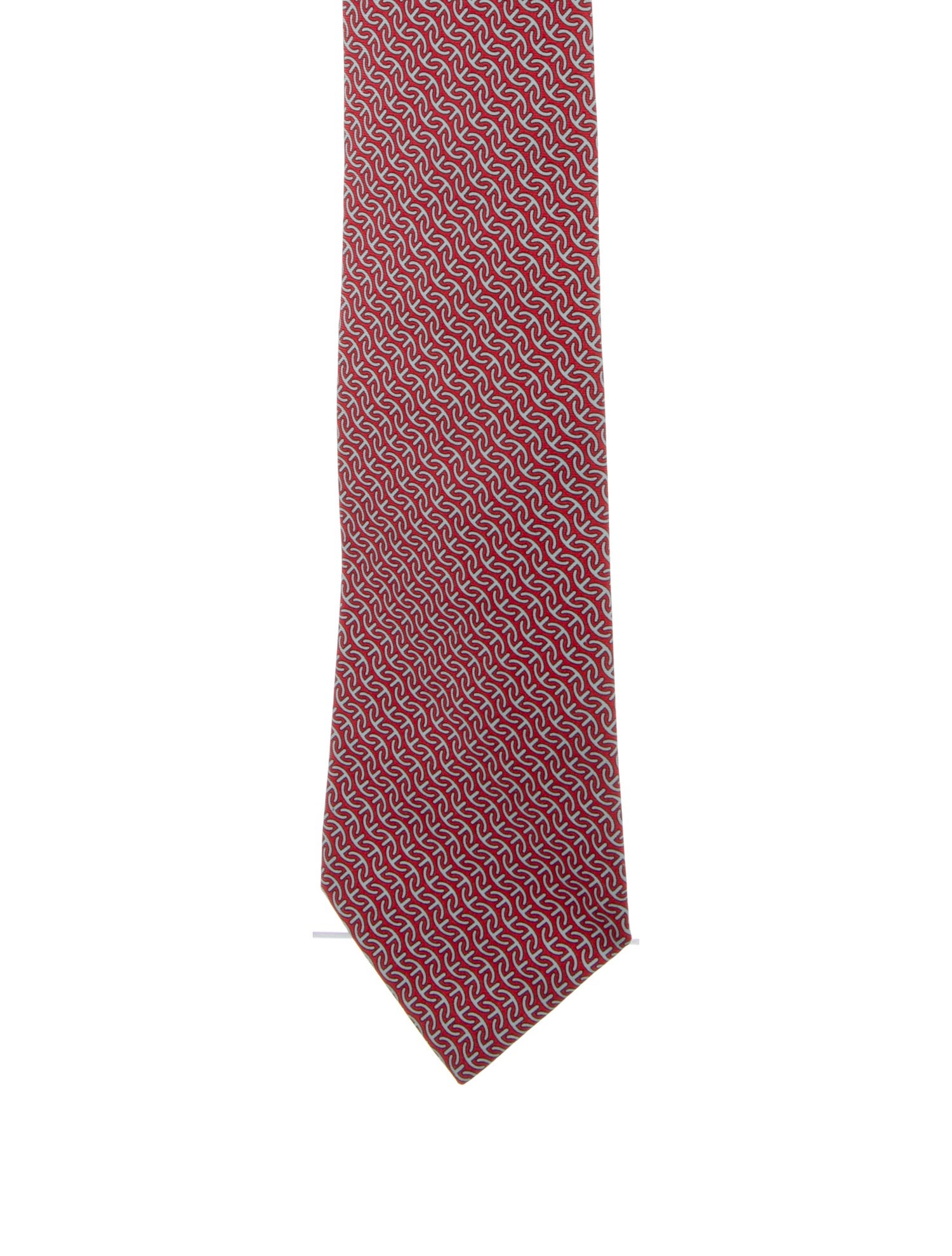 Hermès Silk Pattern Tie