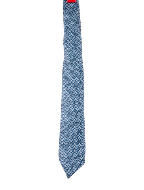Hermès Silk Pattern Tie