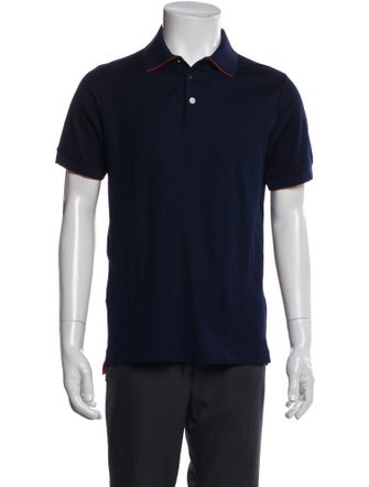 Hermès Collar Short Sleeve Polo Shirt