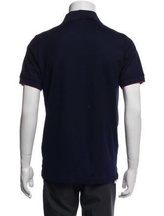 Hermès Collar Short Sleeve Polo Shirt