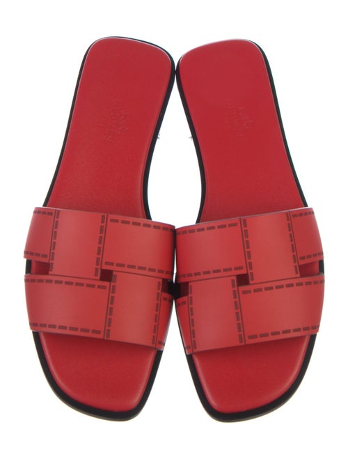 Hermès Idioma Leather Slides