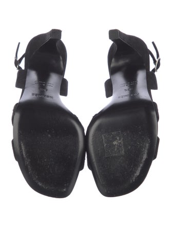 Hermès Ella 105 H Logo Slingback Sandals