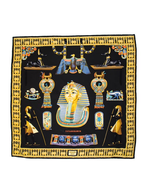 Hermès Tutankhamun Silk Scarf