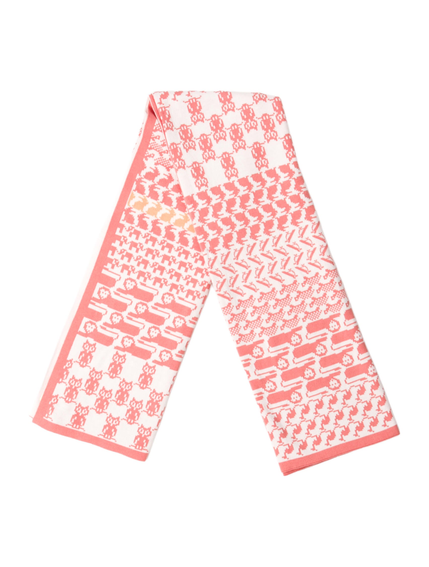 Hermès Animaux Pixel Baby Blanket