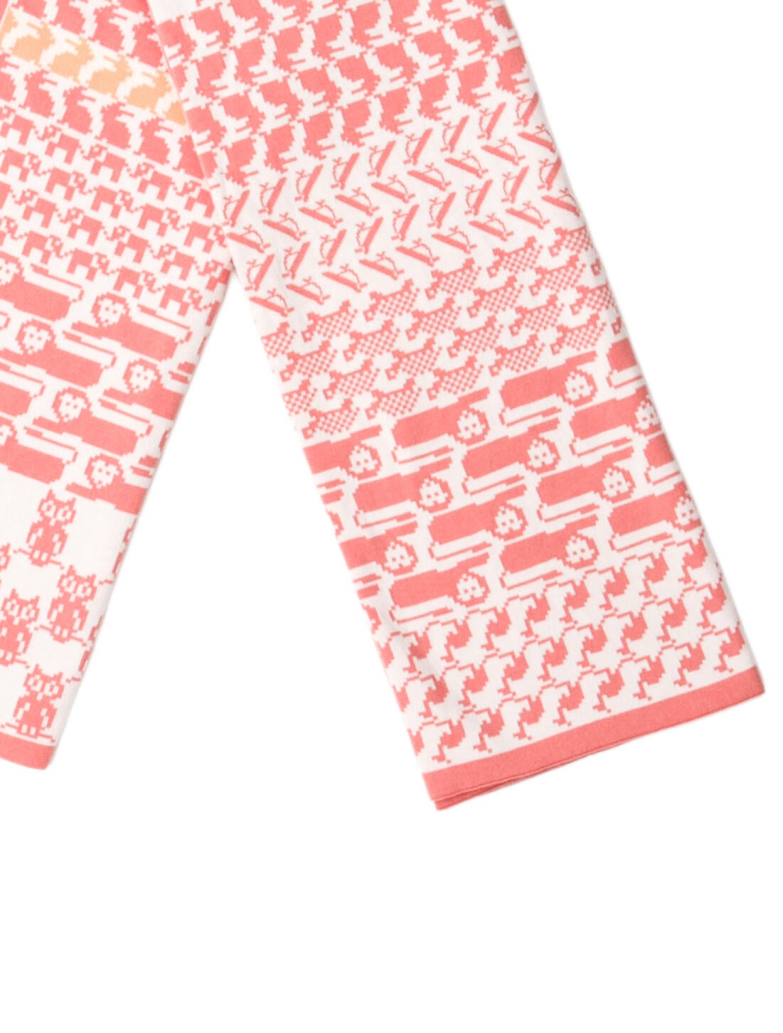 Hermès Animaux Pixel Baby Blanket