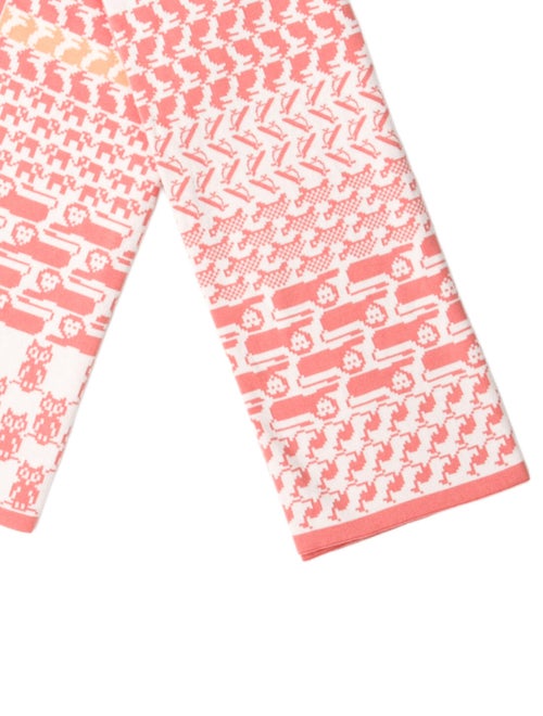 Hermès Animaux Pixel Baby Blanket