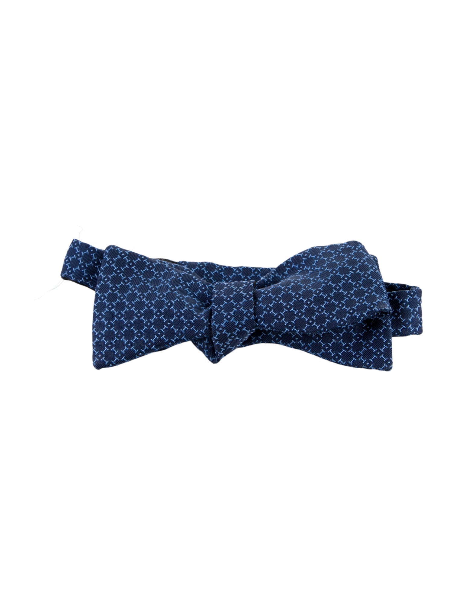 Hermès Printed Silk Bow Tie