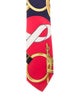 Hermès Silk Eperon D'Or Motif Tie
