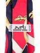 Hermès Silk Eperon D'Or Motif Tie