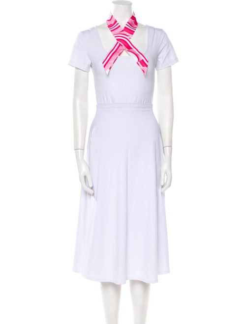 Hermès Brides De Gala Shadow Silk Twilly Scarf