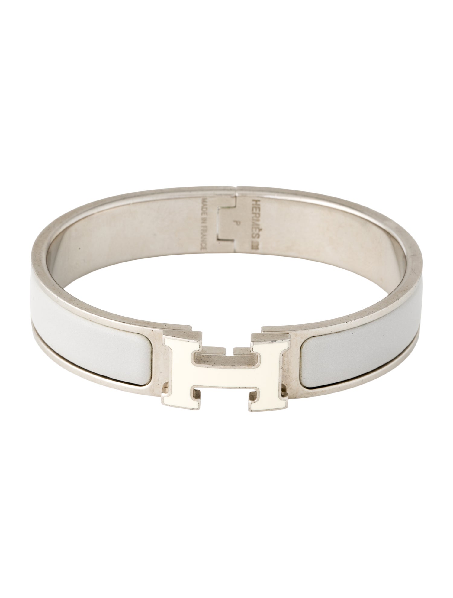 Hermès Clic H Enamel at Turnlock Bracelet