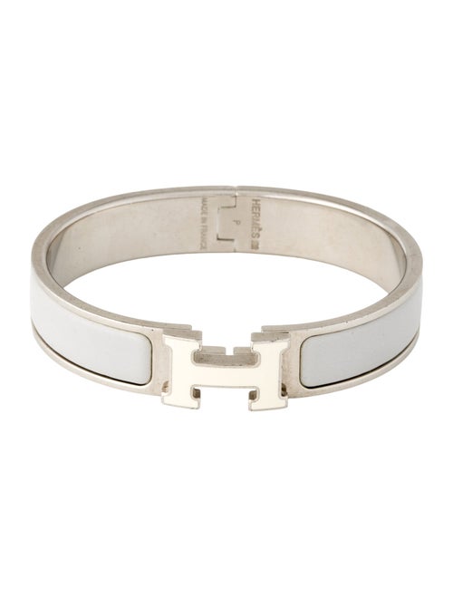 Hermès Clic H Enamel at Turnlock Bracelet