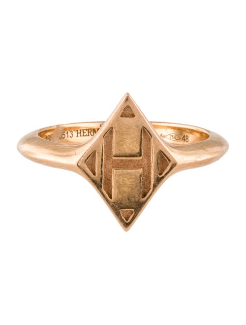 Hermès 18K Gambade Cocktail Ring