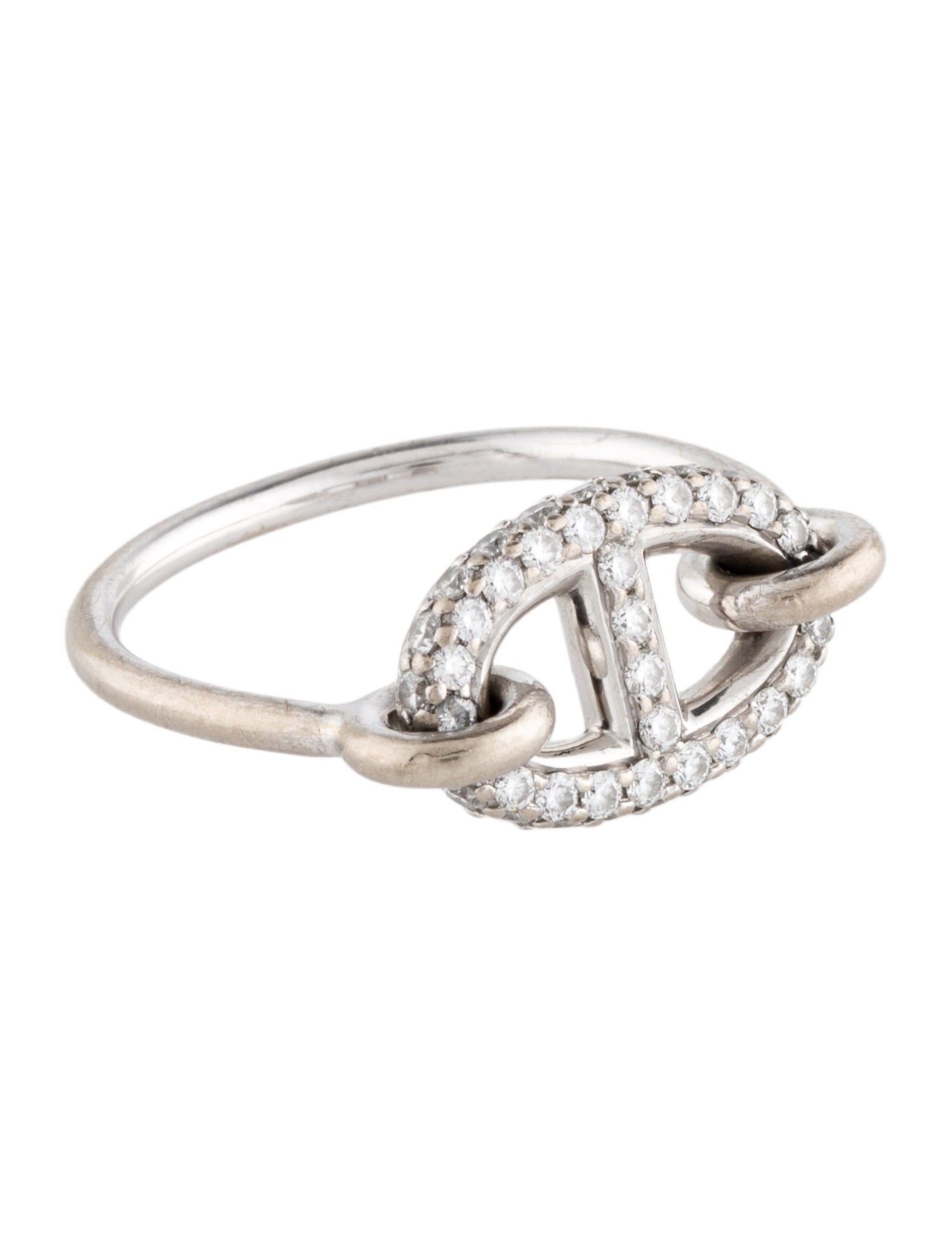 Hermès 18K Diamond Farandole Ring