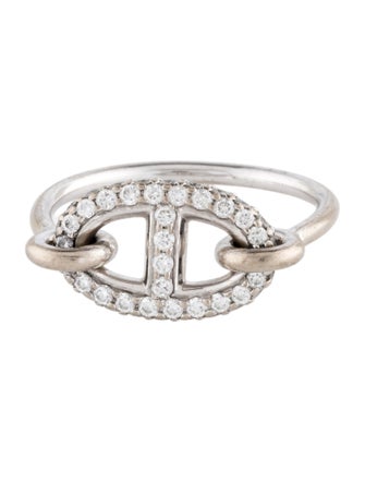 Hermès 18K Diamond Farandole Ring