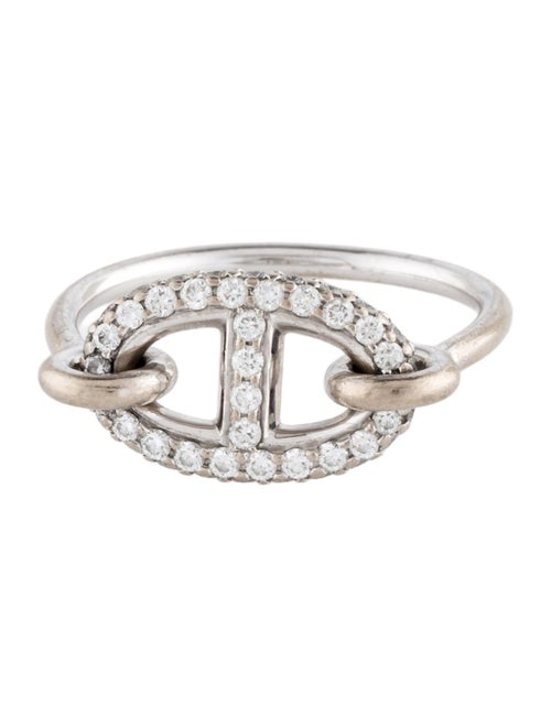 Hermès 18K Diamond Farandole Ring