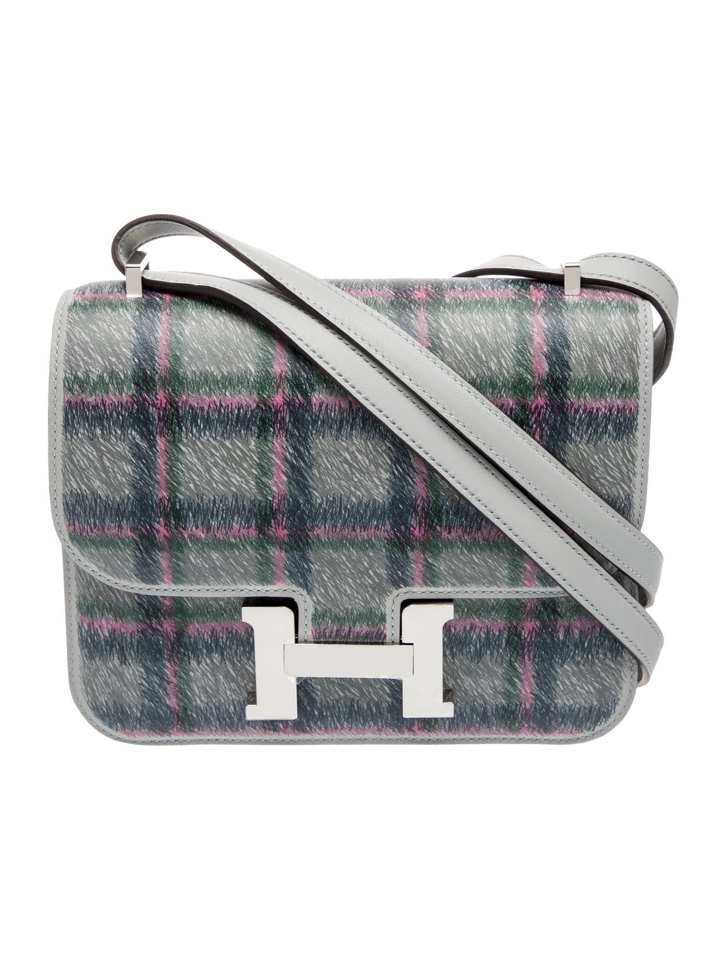 Hermès 2025 Swift Tartan Constance 18