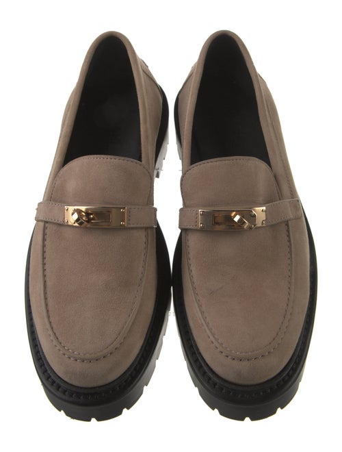 Hermès Icone Leather Loafers
