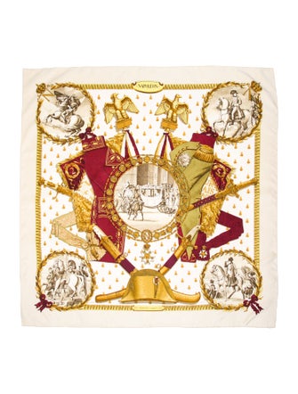 Hermès Napoléon Jacquard Silk Scarf