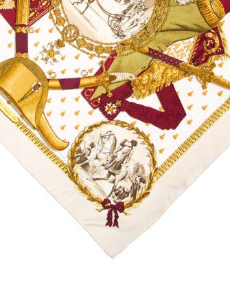 Hermès Napoléon Jacquard Silk Scarf
