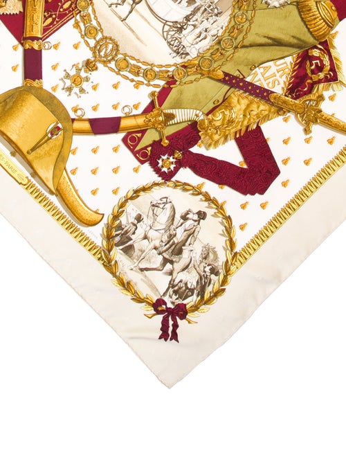 Hermès Napoléon Jacquard Silk Scarf
