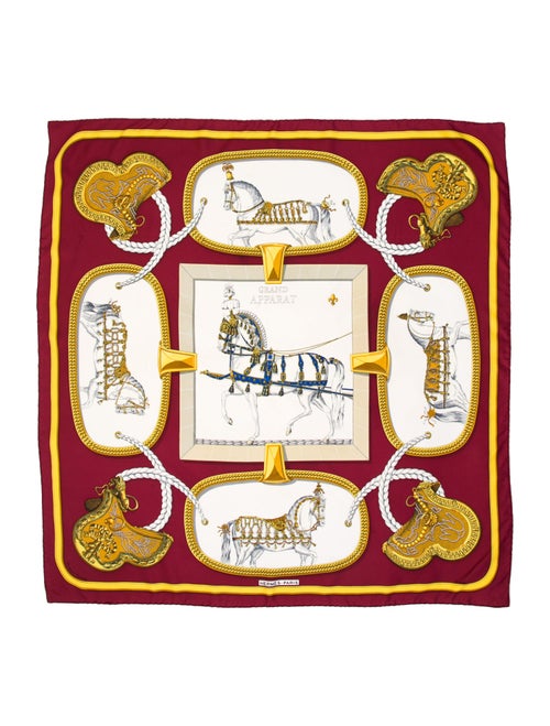Hermès Grand Apparat Silk Scarf