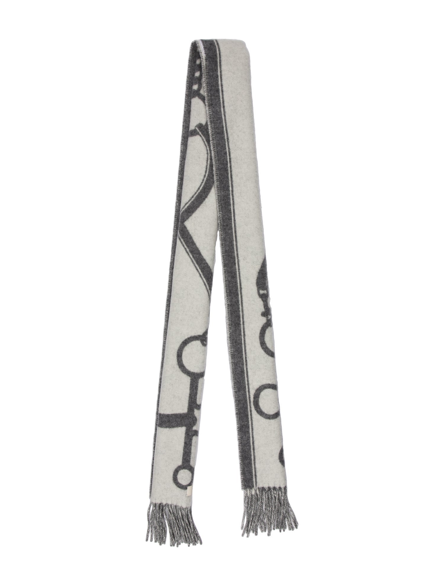 Hermès Casaque Mors Cashmere Muffler