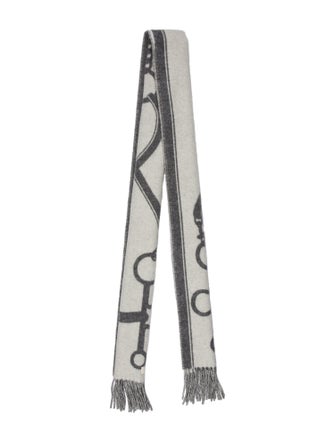 Hermès Casaque Mors Cashmere Muffler