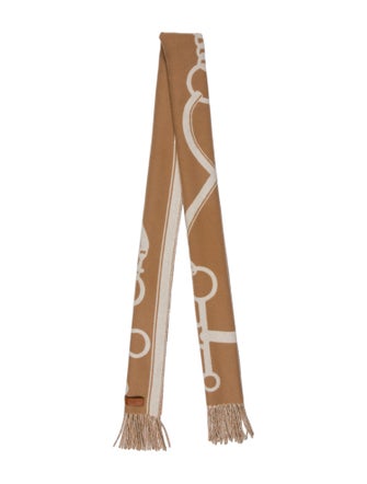 Hermès Casaque Mors Cashmere Muffler