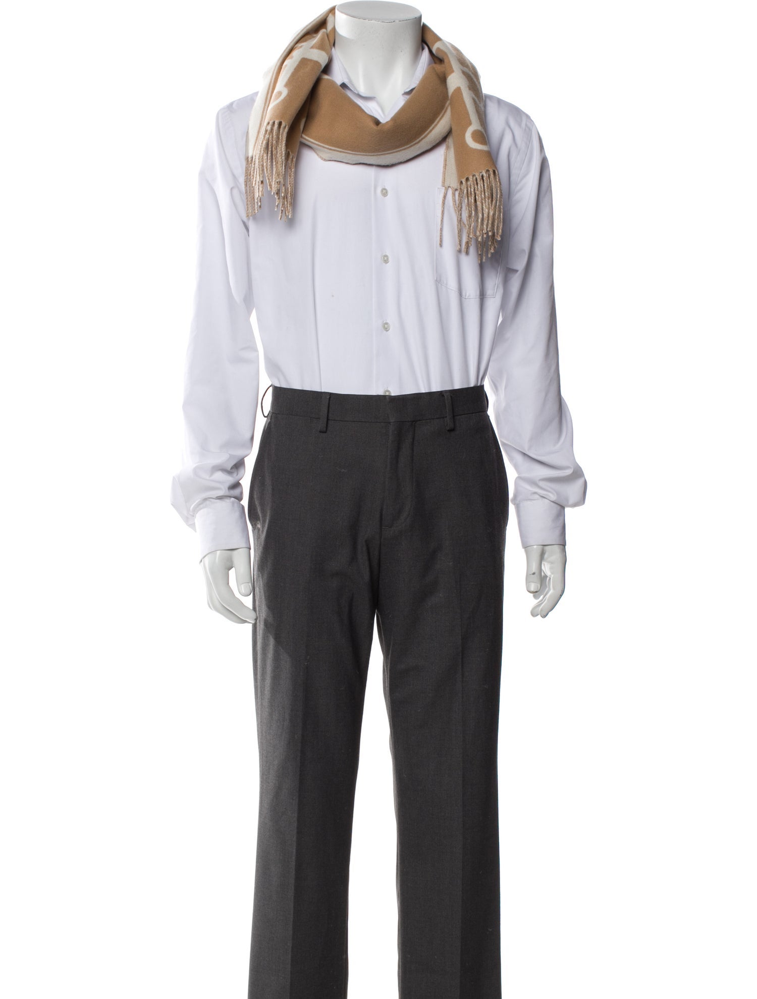 Hermès Casaque Mors Cashmere Muffler