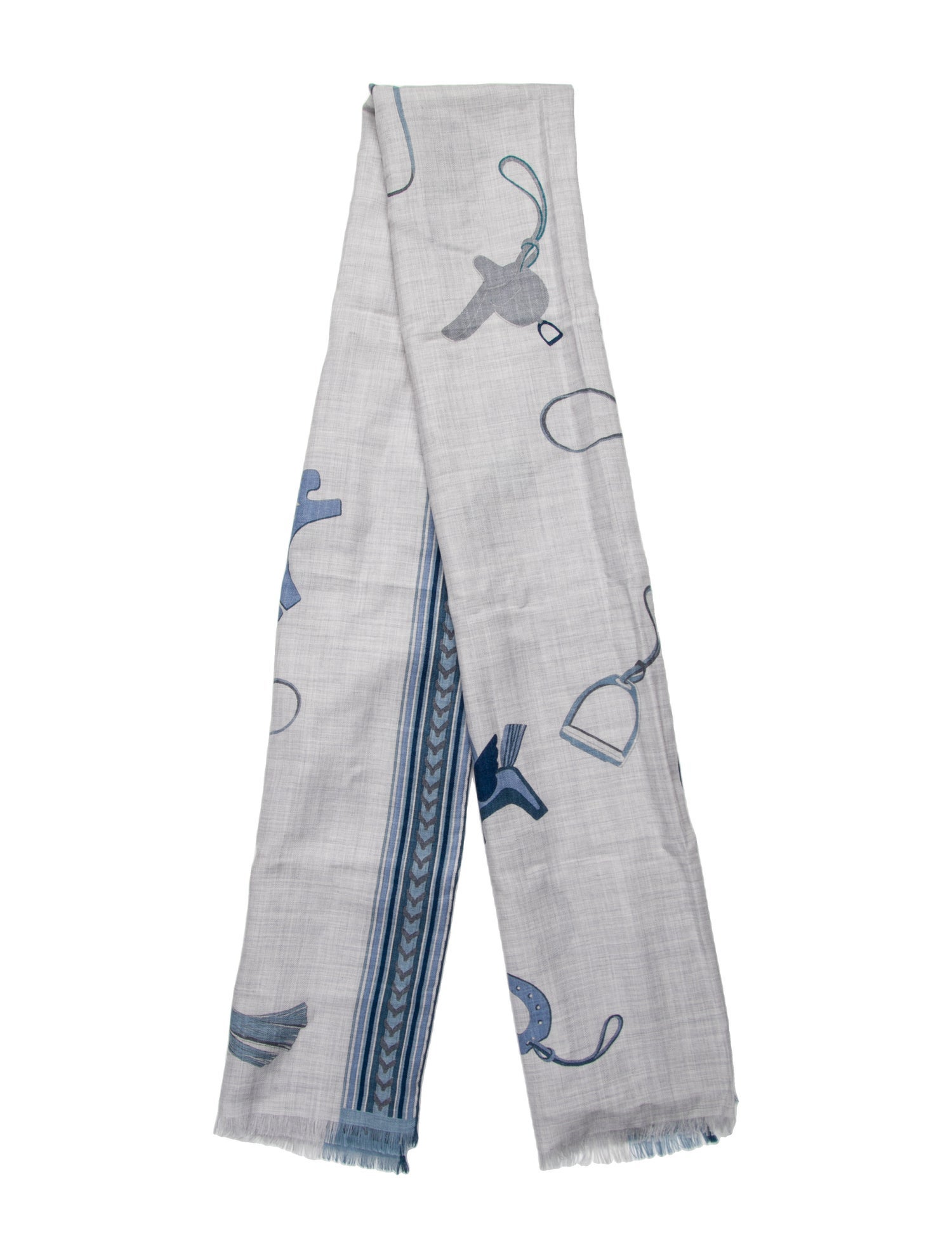 Hermès Et Gris-Gris Silk Scarf w/ Tags