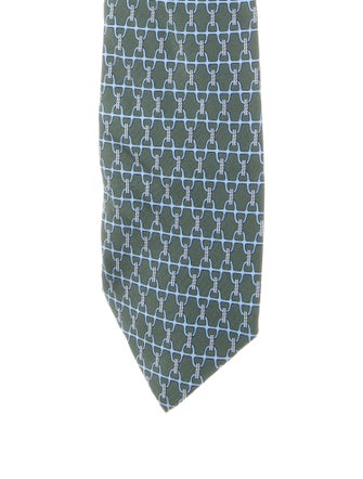 Hermès Silk Pattern Tie