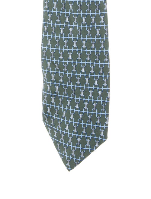 Hermès Silk Pattern Tie