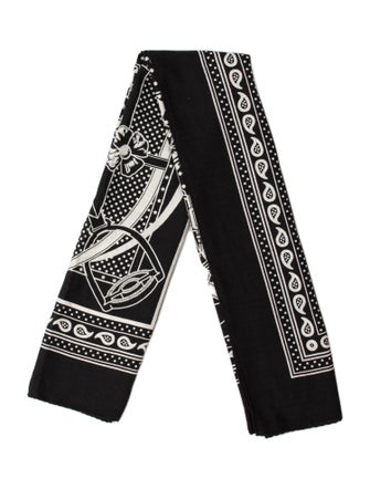 Hermès Grand Manege Bandana Cashmere Shawl