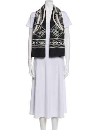 Hermès Grand Manege Bandana Cashmere Shawl