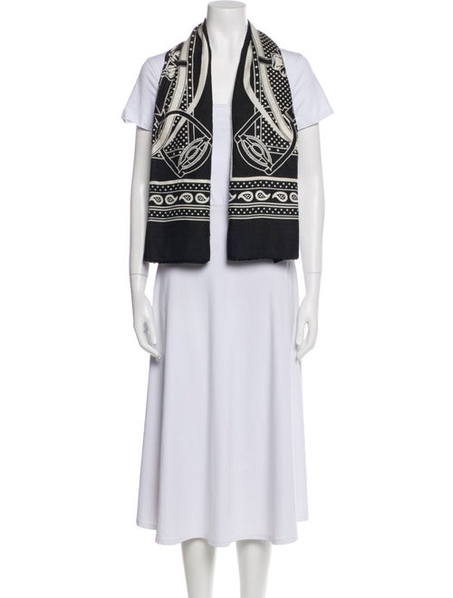 Hermès Grand Manege Bandana Cashmere Shawl