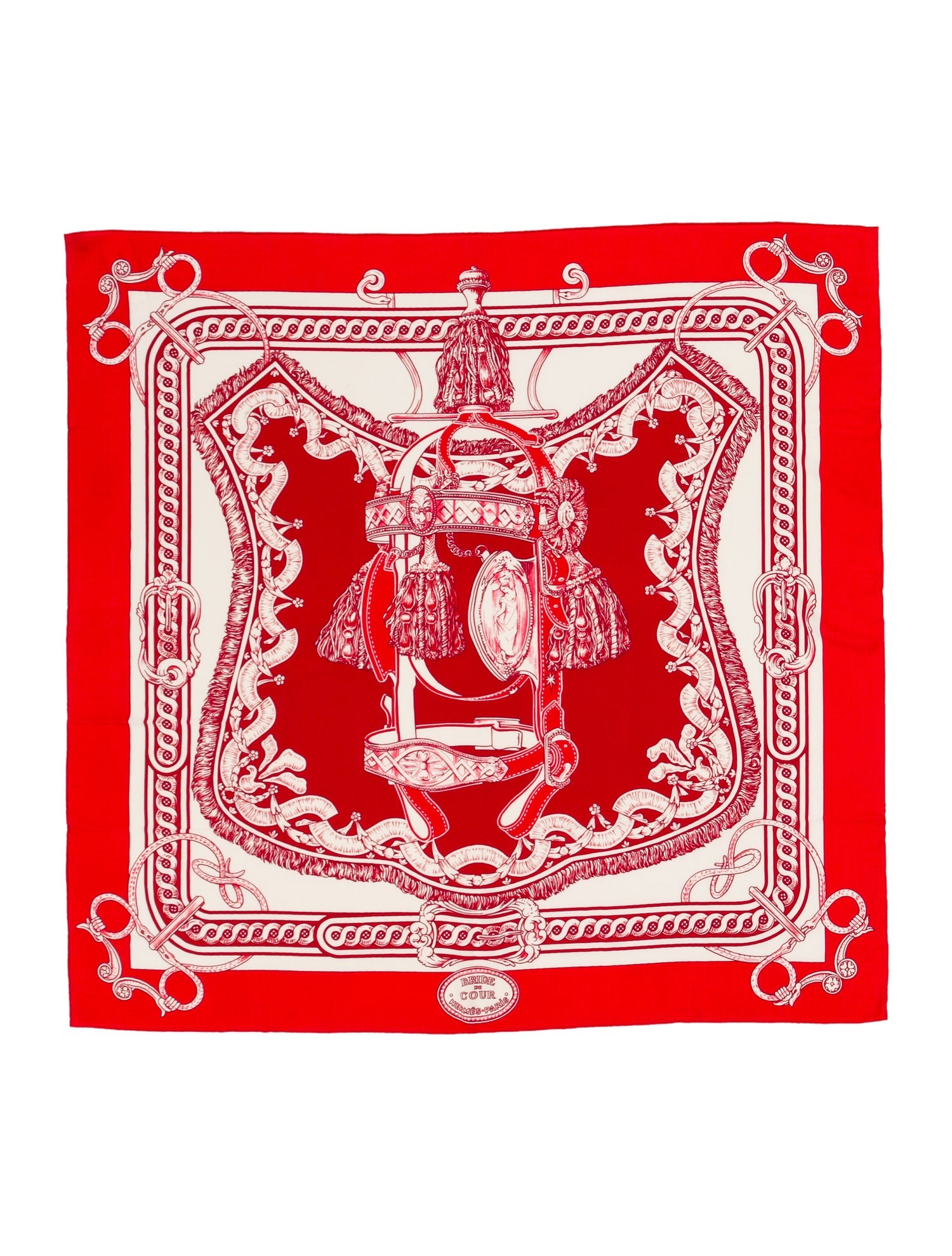 Hermès Bride de Cour Remix Cashmere Shawl