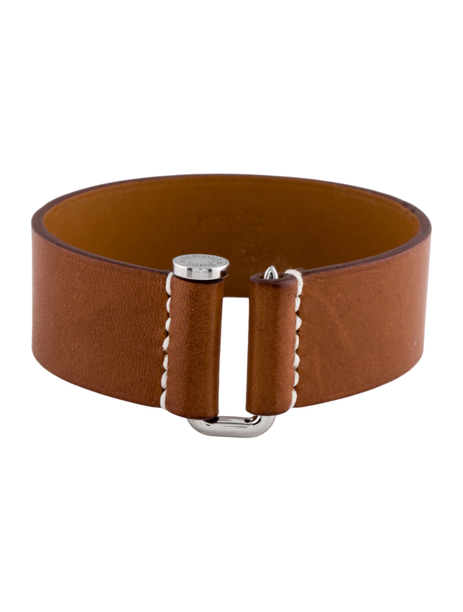 Hermès Leather Lennox Wrap Bracelet