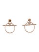 Hermès 18K Small Loop Earrings