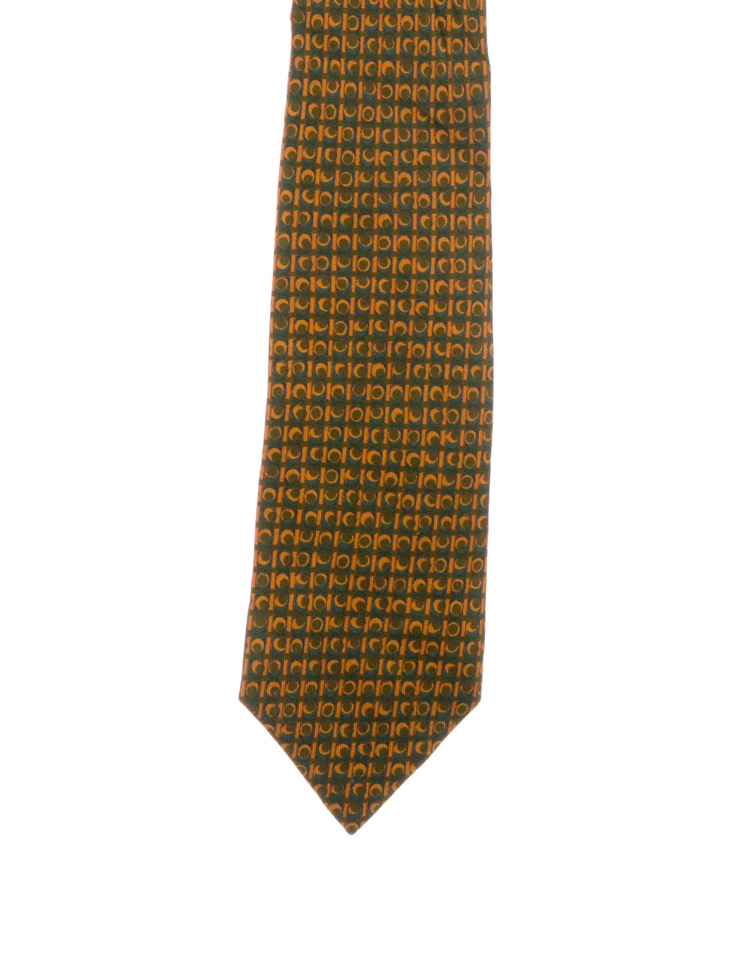 Hermès Silk Patterned Tie