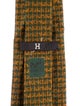 Hermès Silk Patterned Tie
