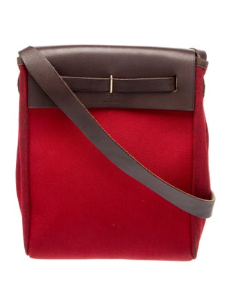 Hermès Toile & Vache Hunter Verso Herbag TPM