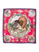 Hermès Faune Et Flore du Texas Wildlife Silk Scarf